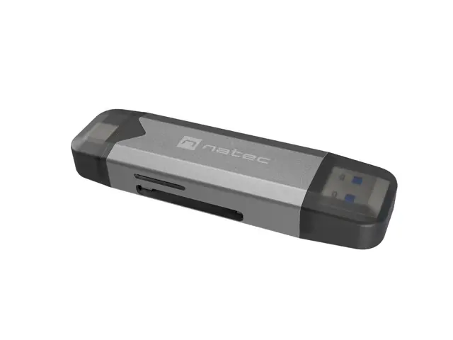 NATEC NCZ-2262 Lector de Tarjeta USB 3.1 Interno Negro y Gris Oscuro