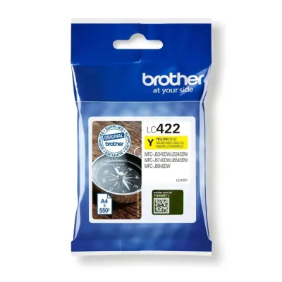 Brother Tinta Amarillo para Impresoras MFC-J5340DW/J6540DW/J5740DW/J6940DW