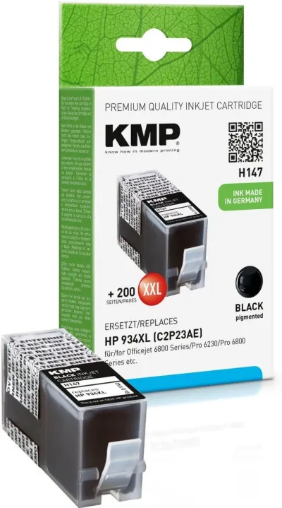 HP Tinta Negra Nº 934 XL para OfficeJet Pro 6230 / 6830