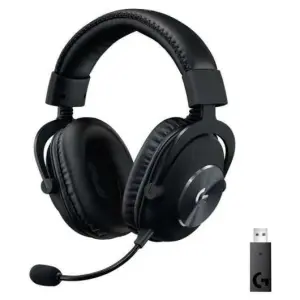 Logitech G Pro X Auriculares Gaming Inalámbricos DTS 7.1 con Micrófono Flexible