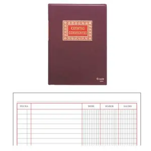 Dohe Libro De Cuentas Corrientes Folio Natural 100 Hojas