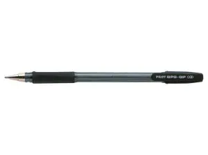 Pilot BPS-GP Bolígrafo Recargable Punta Extra Ancha 1.60mm Grip Negro