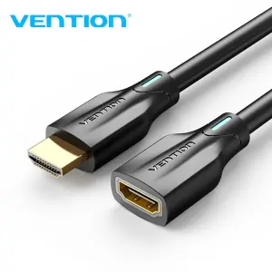 Vention Cable Alargador HDMI 2.1 8K Macho a Hembra - 1m - Negro