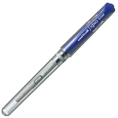 Uniball Rollerball Signo Broad Um-153 1.0Mm Azul Caja 12 Ud