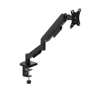 Tooq Soporte de Mesa con Brazo Articulado para Monitor 13"-32", Giratorio e Inclinable, VESA 100x100mm, Color Negro