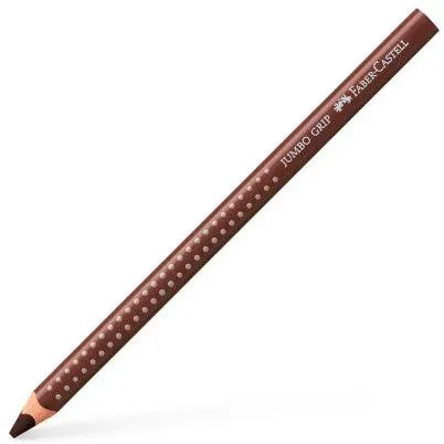 Faber Castell Lápices De Colores Jumbo Grip Unicolor Marrón Van-Dyck