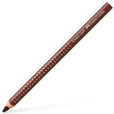 Faber Castell Lápices De Colores Jumbo Grip Unicolor Marrón Van-Dyck