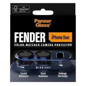 PanzerGlass Fender Camera Protector para iPhone Duo Midnight