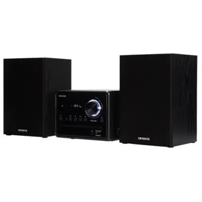 Aiwa Micro Cadena de Música Bluetooth 4.2 con Reproductor de CD/USB y Radio FM