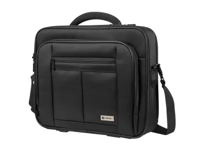 NATEC Maletín Negro 43,9 cm (17.3") para Informática y Electrónica