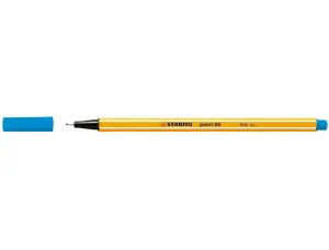 Stabilo Point 88 Rotulador Punta Fina 0.4 mm Tinta Agua Color Azul