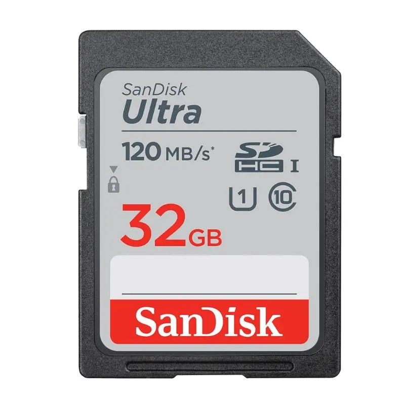 SanDisk Ultra Tarjeta SDHC 32GB UHS-I Clase 10 120MB/s