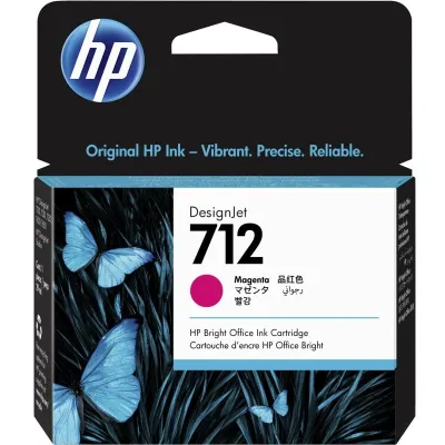 HP 712 Cartucho de Tinta Original Magenta