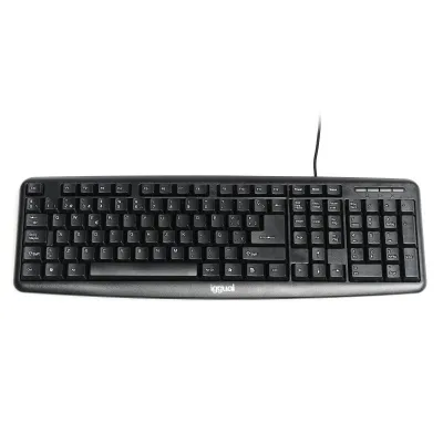 iggual Teclado USB Estándar CK-BASIC-105T Negro