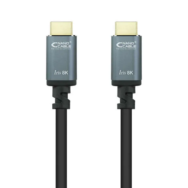 Nanocable Cable Hdmi 2.1 Iris 8K A/M-A/M 0.5M - Color Negro