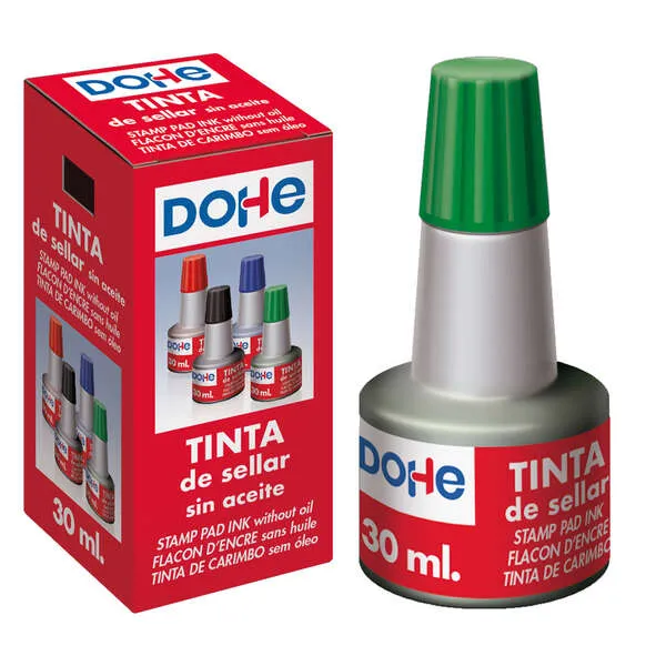 Mtl Tinta De Sellar Para Recarga De Tampones 30ml Verde