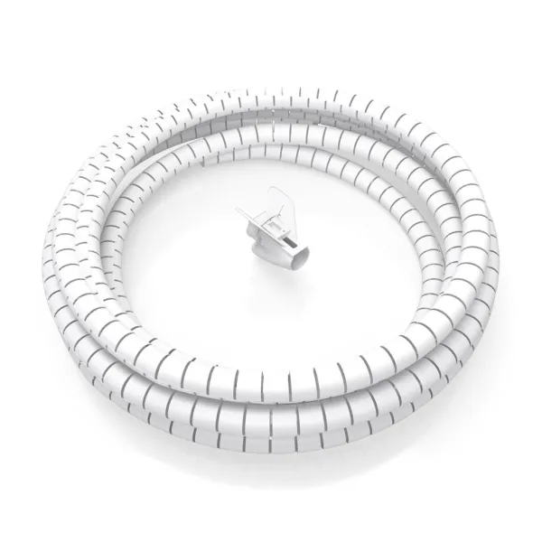 Aisens Organizador De Cable En Espiral 25Mm - 1.0M - Color Blanco