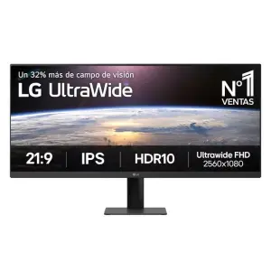 LG Monitor 29" UWFHD 21:9 5ms IPS HDMI 178º/178º Color Negro 29U511A-B