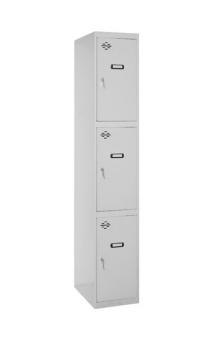 Simonrack Casillero Metálico Simonlocker 3P Monobloque 1/3 1800X300X500 Gris