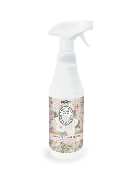 Prady Ambientador Home Spray Jardín de Gardenias 700 ml Spray Pulverizador