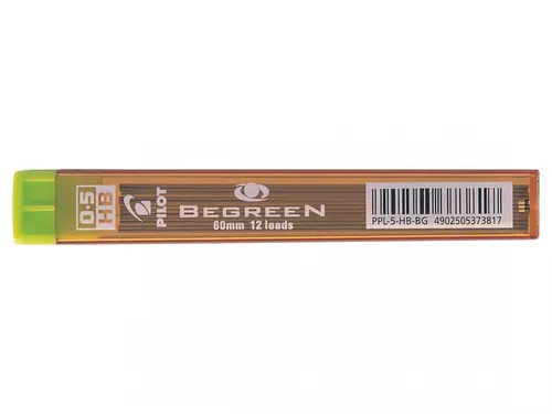 Pilot Pack de 12 Minas Begreen 0.5mm HB para Portaminas - Estuche Reciclado