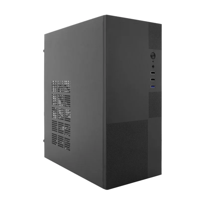Coolbox Caja MicroATX M440 con GPU de 250mm y Fuente de 500W Color Negro