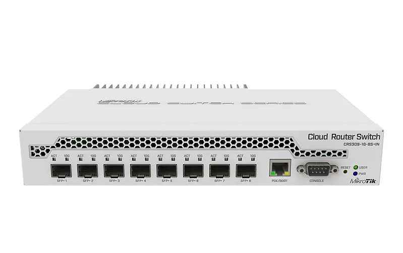 MikroTik CRS309-1G-8S+IN Switch 1xGbE 8xSFP+