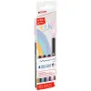 Edding Rotuladores Glitter 1200 Punta Fina Surtidos Pastel Estuche 4 Unidades