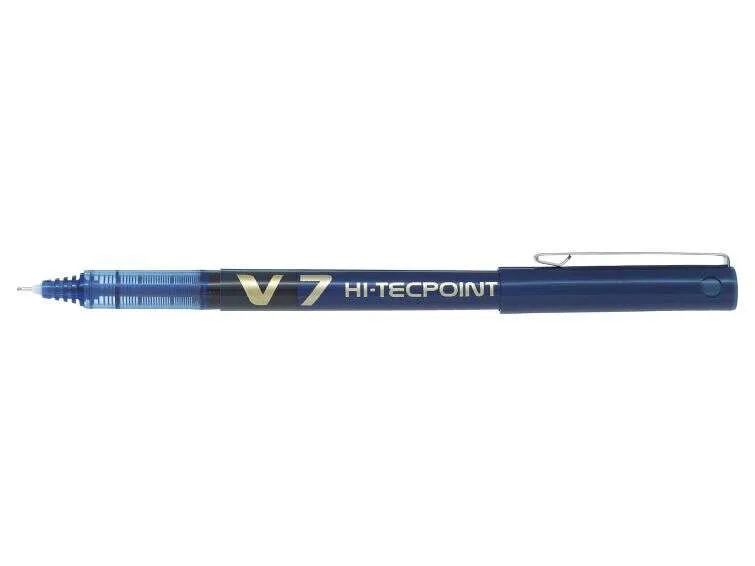 Pilot V-7 Hi-Tecpoint Roller Tinta Líquida Azul