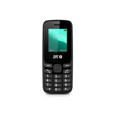SPC Talk 2 Go Teléfono Móvil Compacto 1.77" Dual SIM 1000mAh Radio FM Linterna Negro