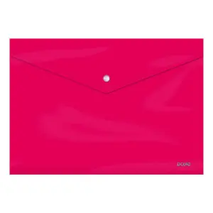 Dohe Sobre Portadocumentos Folio Fucsia - Cierre de Broche - Polipropileno 200 Micras