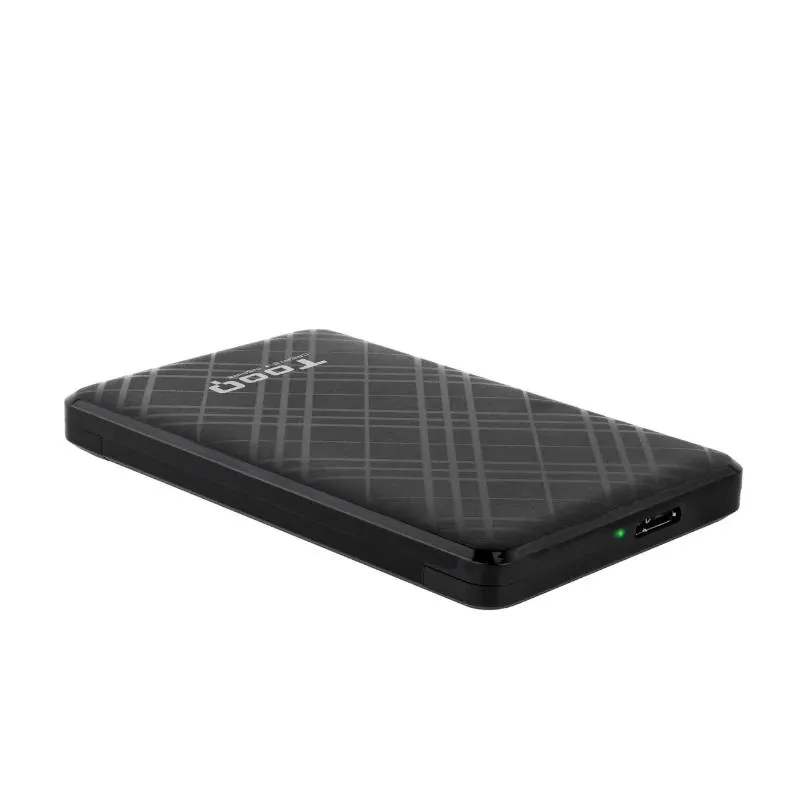 TooQ TQE-2500B Caja Externa 2.5" USB 3.0 Negra para HD/SSD SATA hasta 9.5mm