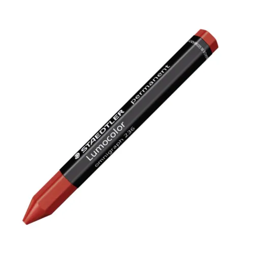 Staedtler Lumocolor 236 Ceras Permanentes Rojo