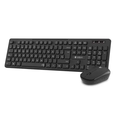 Subblim Combo Slim Inalámbrico 2.4G - Teclado y Ratón Ergonómicos Silenciosos