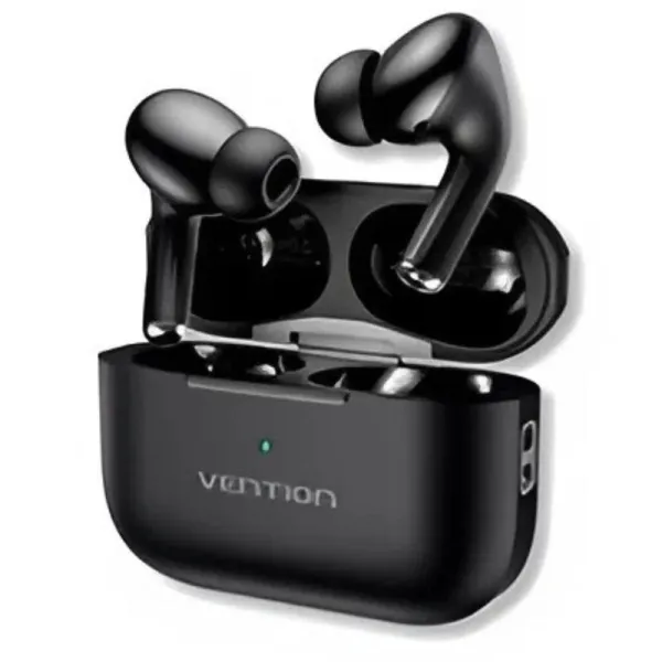 Vention Echo Lite E11 Auriculares Bluetooth 5.4 Con Estuche De Carga - True Wireless - 6H Autonomia - Color Negro