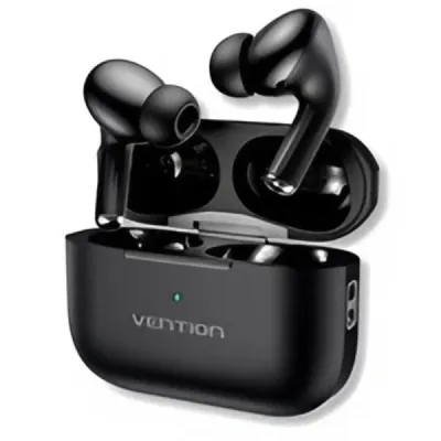 Vention Echo Lite E11 Auriculares Bluetooth 5.4 TWS con Estuche de Carga Negro