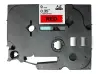 Brother TZe421 Cinta Laminada Etiquetas Negro sobre Rojo 9mm x 8m