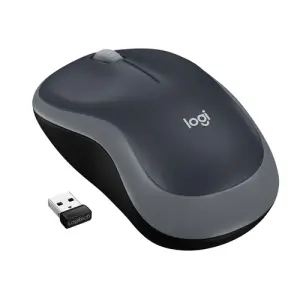 Logitech M185 Wireless Mouse Grey - Conectividad y Comodidad