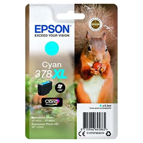 Epson 378Xl Cyan Cartucho De Tinta Original - C13T37924010