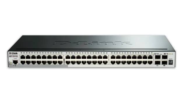 SWITCH SEMIGESTIONABLE D-LINK STACKABLE DGS-1510-52X/E 48P GIGA + 2P GIGA COMBO + 4P 10G SFP+