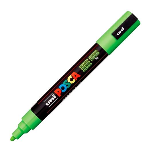 Posca Marcador  Pc-5M No Permanente Punta Forma De Bala 1,8 - 2,5 Mm Verde Manzana
