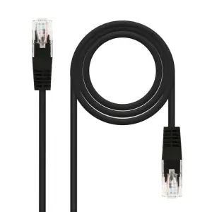 Nanocable Latiguillo UTP Cat 5E 1 M Negro