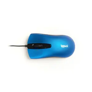 iggual Ratón Óptico COM-BUSINESS 1200DPI Azul