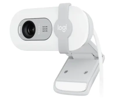 Logitech Brio 100 Webcam Full HD 2MP Antirreflectante Color Blanco Crudo