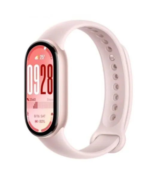 Xiaomi Smart Band 10 Mystic Rose Pulsera Inteligente - Pantalla Amoled 1.72" - 1500 Nits - Mas De 150 Modos Deportivos - Monitor Spo2 Y Ritmo Cardiaco - Resistente 5Atm - Color Rosa