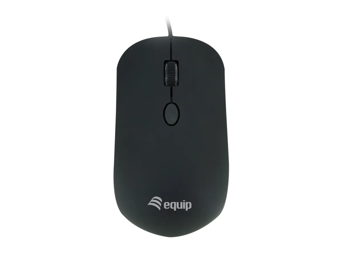 Mouse Equip Life Comfort Usb Óptico 800/1200/1600 Dpi