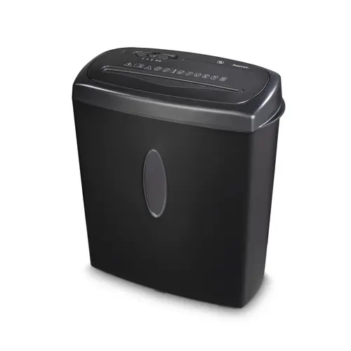 Hama Destructora de Papel Manual 460W P-4 - Destruye 11 Hojas - Negro