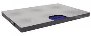 Approx Base De Refrigeración Para Portátiles Hasta 15.4" Con 2 Ventiladores Y 3 LEDs Blancos