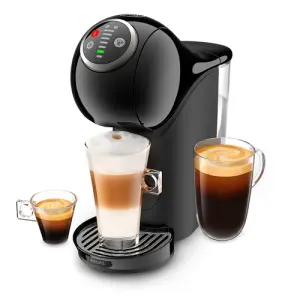 Krups Cafetera Automática Genio S Plus 1500W 15 Bares Cápsulas Dolce Gusto Negra