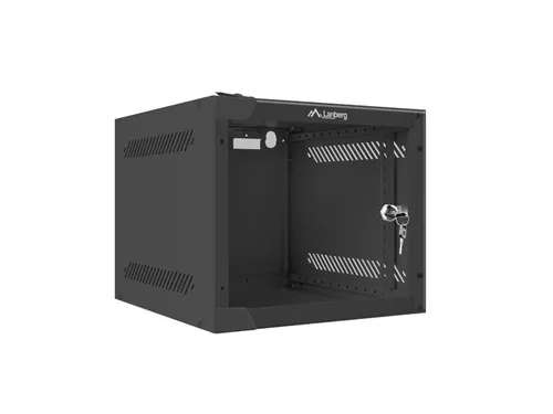 Lanberg Armario Rack 4U Bastidor de Pared Negro WF10-2304-10B